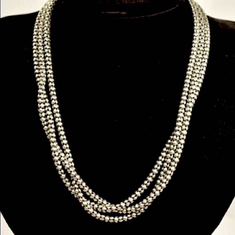SILPADA 925 Sterling Silver Popcorn Necklace N1108 New In Box